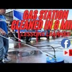 Diamond Power Washers | Gas Station Power Washing in Action! |