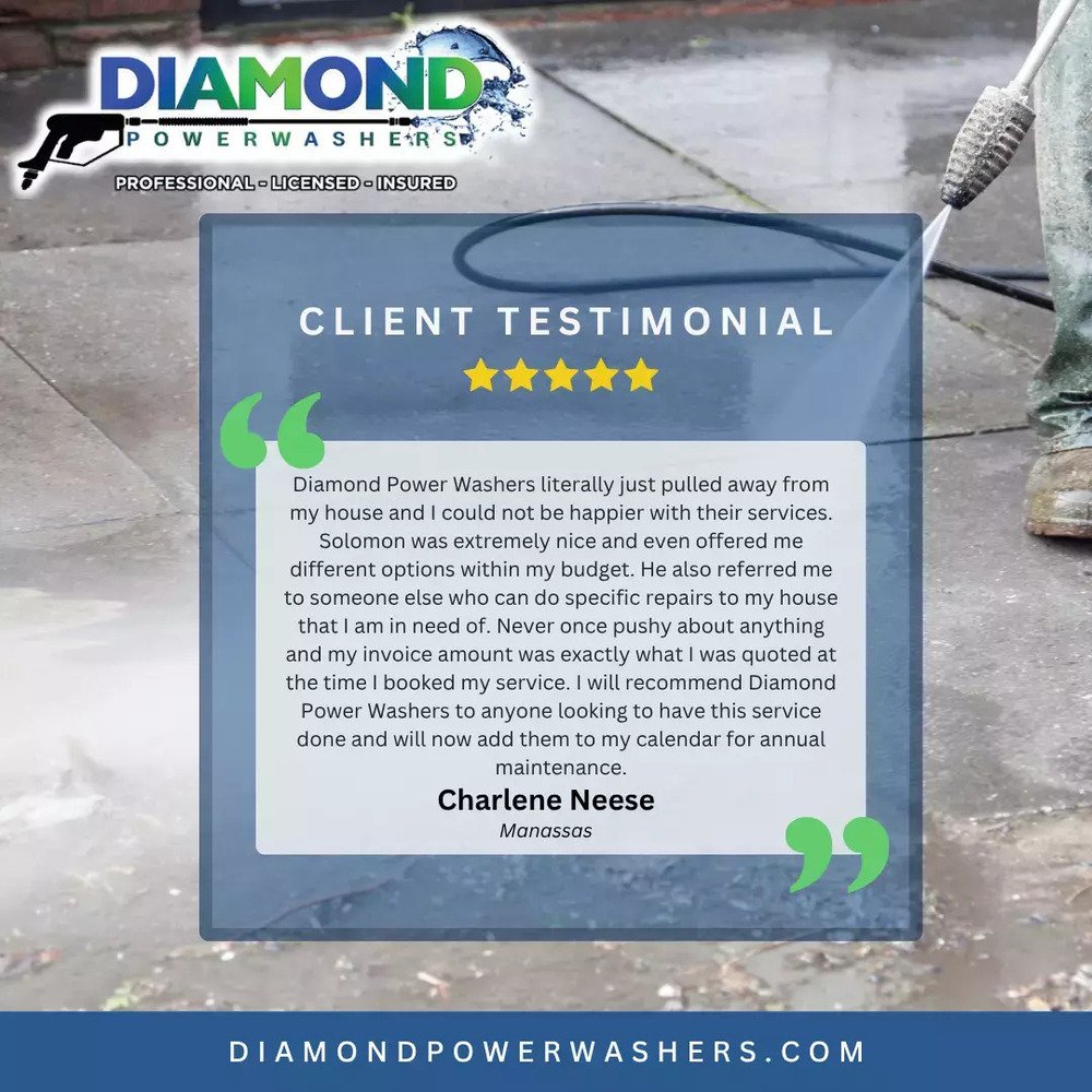 Standard post published to Diamond Power Washers at July 25, 2025 14:00