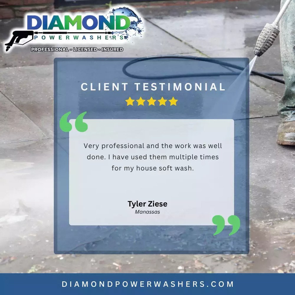 Standard post published to Diamond Power Washers at July 15, 2025 14:00